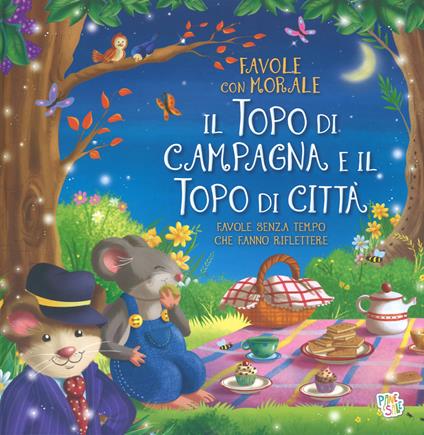 Il topo di campagna e il topo di città. Favole con morale. Ediz. a colori - Stefania Leonardi Hartley - copertina