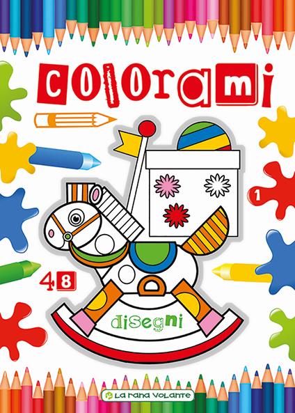 Colorami. 48 disegni. Ediz. illustrata - copertina