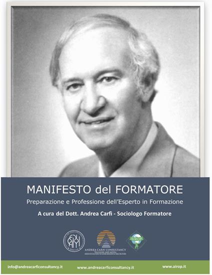 Manifesto del formatore. Preparazione e professione dell'esperto in formazione - copertina