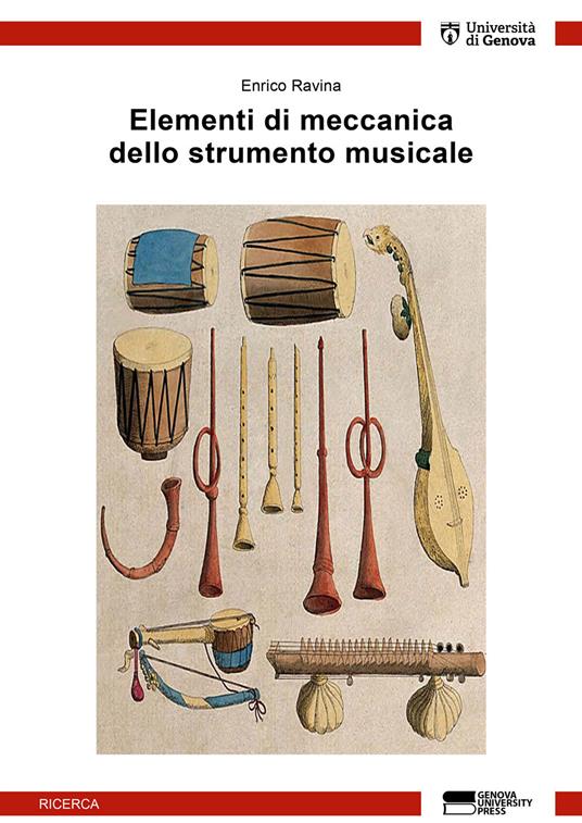 Elementi di meccanica dello strumento musicale - Enrico Ravina - copertina