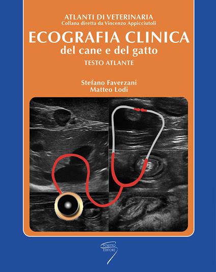 Ecografia clinica del cane e del gatto. Testo atlante - Stefano Faverzani,Matteo Lodi - copertina