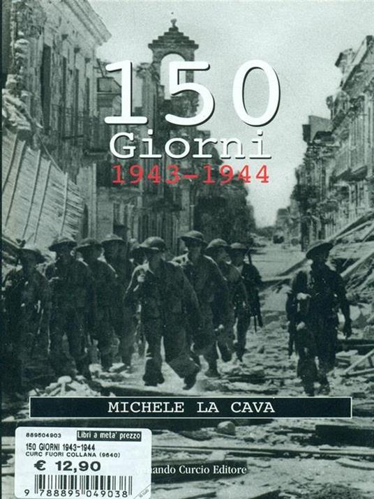 150 giorni. 1943-1944 - Michele La Cava - copertina