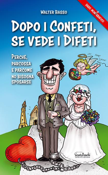 Dopo i confeti, se vede i difeti. Parché, parcossa e parcome no bisogna sposarse - Walter Basso - copertina