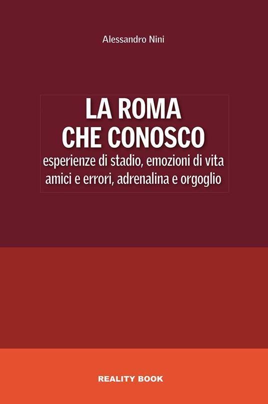 La Roma che conosco - Alessandro Nini - copertina