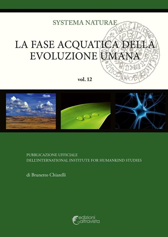 La fase acquatica della evoluzione umana - Brunetto Chiarelli - copertina