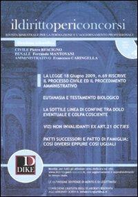 Il diritto per i concorsi (2009). Vol. 4 - copertina