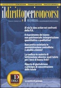 Il diritto per i concorsi (2010). Vol. 1 - copertina