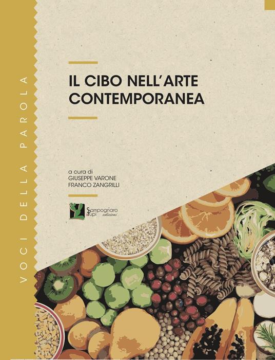 Il cibo nell'arte contemporanea - copertina