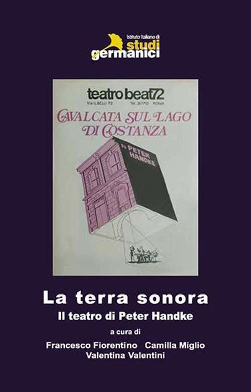 La terra sonora. Il teatro di Peter Handke - copertina