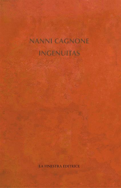 Ingenuitas - Nanni Cagnone - copertina