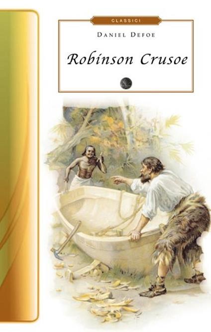 Robinson Crusoe - Daniel Defoe - copertina