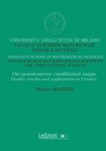 On quasiconvex conditional maps. Duality results and applications to finance