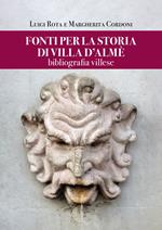 Fonti per la storia di Villa d'Almè. Bibliografia villese