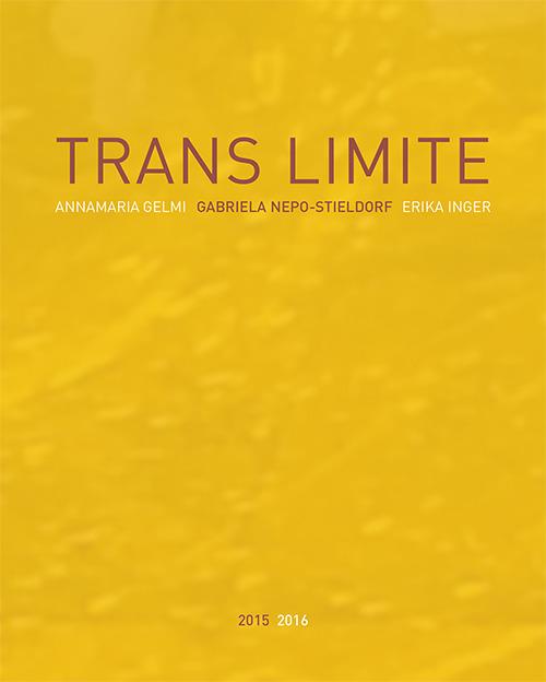 Trans limite. Annamaria Gelmi, Erika Inger, Nepo-Stieldorf. Ediz. illustrata - copertina