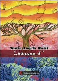 Chanson d' - Maria Angela Rossi - copertina