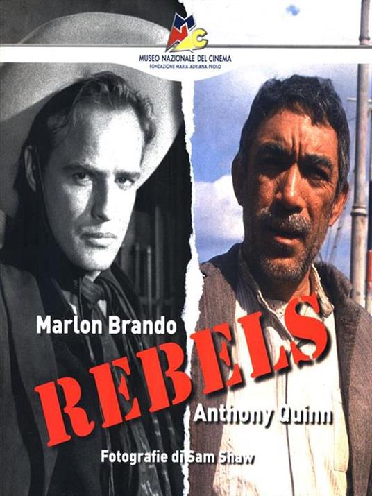 Rebels. Marlon Brando, Anthony Quinn. Fotografie di Sam Shaw - 3