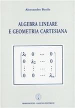 Algebra lineare e geometria cartesiana