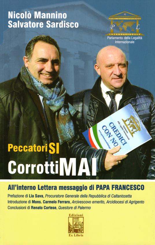 Peccatori sì. Corrotti mai - copertina