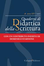 QdS. Quaderni di didattica della scrittura (2017). Vol. 28