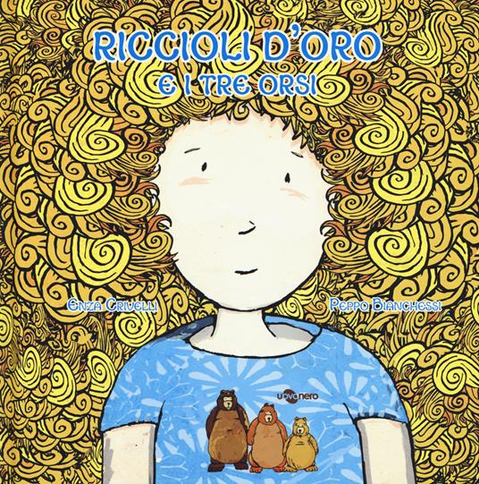 Riccioli d'oro e i tre orsi. Ediz. CAA - Enza Crivelli - copertina