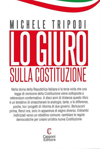 Lo giuro. Sulla Costituzione - Michele Tripodi - copertina