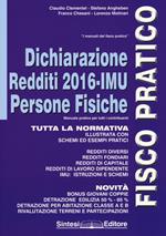 Dichiarazione redditi 2016. Imu-persone fisiche