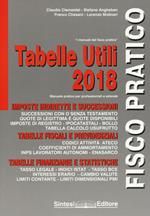 Tabelle utili 2018. Fisco pratico tabelle utili 2018