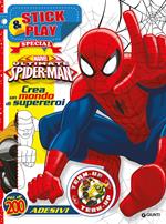 Ultimate Spider-Man. Crea un mondo di supereroi. Stick & play special. Con adesivi. Ediz. illustrata