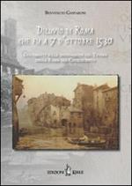 Diluvio di Roma che fu a 7 d'ottobre 1530. Documenti sulle inondazioni del Tevere nella Roma del Cinquecento