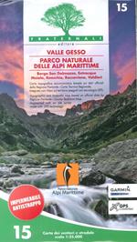 Carta n. 15. Valle Gesso, parco naturale delle Alpi Marittime