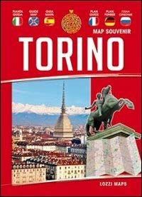 Torino map souvenir. Guida e mappa - copertina