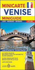 Venezia. Miniguida e minimappa. Ediz. francese