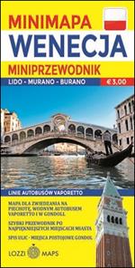 Venezia. Miniguida e minimappa. Ediz. polacca