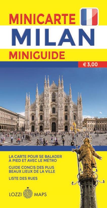 Milano mini map. Ediz. francese - copertina