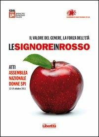 signore in rosso. Il valore del genere, la forza dell'età. Con CD Audio. Con DVD - copertina