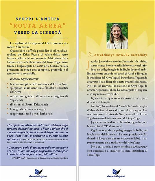 Kriya yoga. Il manuale completo per la libertà interiore - Jayadev Jaerschky - 2