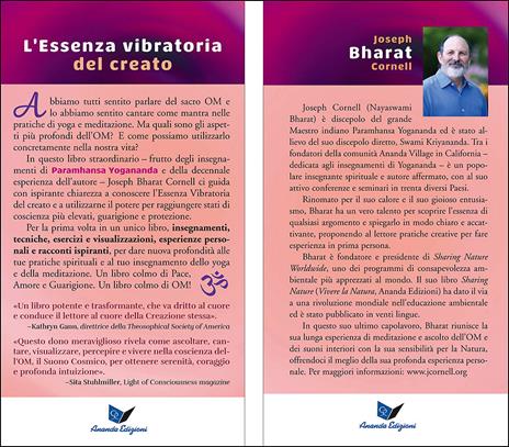 Om. Conoscere e usare la vibrazione più potente dell'universo - Joseph Bharat Cornell - 2