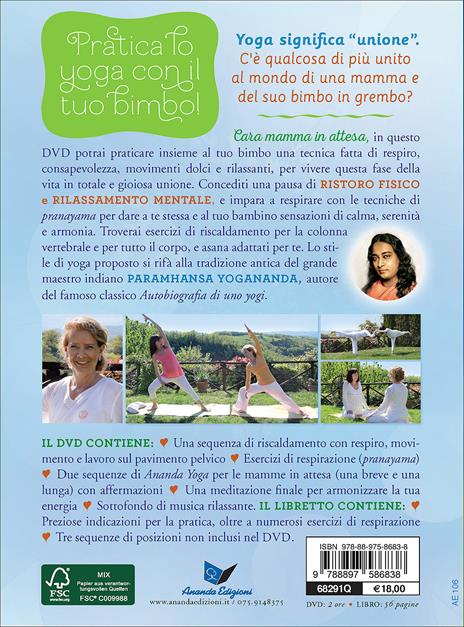 Yoga in gravidanza. Un messaggio d'amore per te e il tuo bambino. Con DVD - Arathi Sabrina Giannò - 4