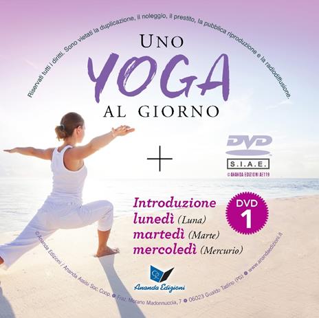 Uno yoga al giorno. 7 pratiche per 7 pianeti per ritrovare la nostra naturale armonia. Con 2 DVD video - Jayadev Jaerschky - 3