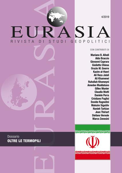 Eurasia. Rivista di studi geopolitici (2019). Nuova ediz.. Vol. 4: Oltre le Termopili - copertina