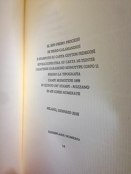 Il mio primo processo - Piero Calamandrei - 2