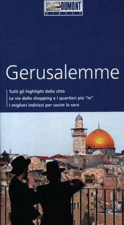 Gerusalemme. Con Carta geografica ripiegata - Michel Rauch - copertina