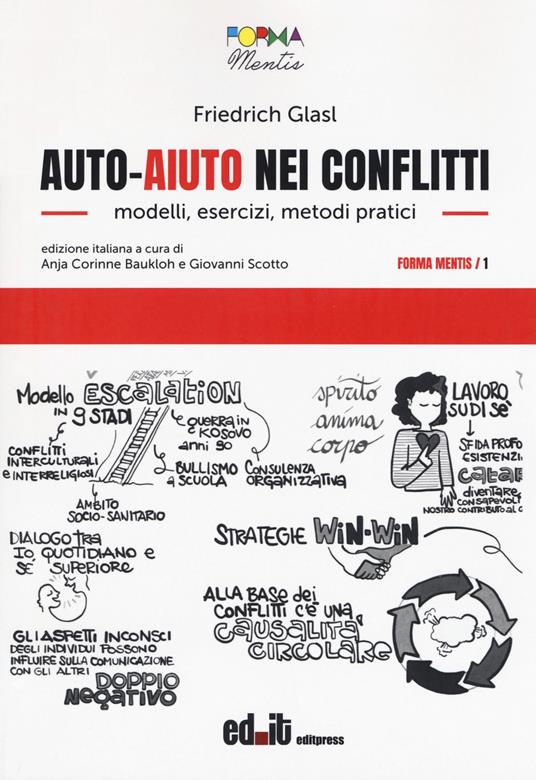 Auto-aiuto nei conflitti. Modelli, esercizi, metodi pratici - Friedrich Glasl - copertina