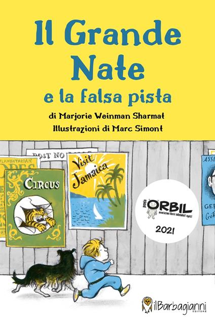 Il grande Nate e la falsa pista - Marjorie Weinman Sharmat - copertina