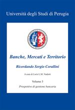 Banche, mercati e territorio. Vol. 3: Prospettive di gestione bancaria.