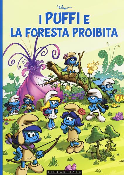 I puffi e la foresta proibita - Peyo - copertina