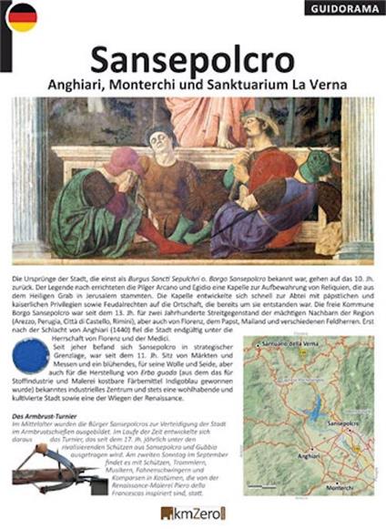 Sansepolcro, Anghiari, Monterchi und Sanktuarium la Verna - copertina