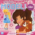 Trendy model junior. Rosa. Con adesivi