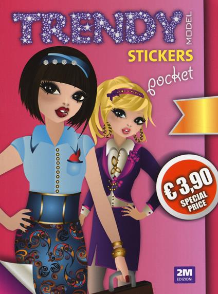 Trendy model pocket stickers. Rosa. Vol. 9 - Valentina Russo - copertina