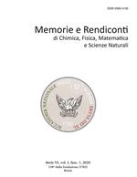 Memorie e rendiconti di chimica, fisica, matematica e scienze naturali